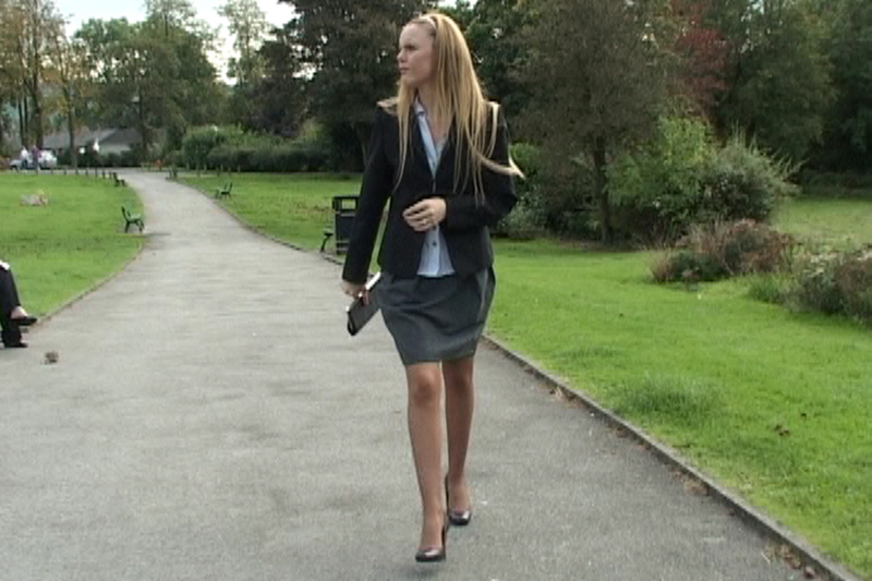  office girl in heels