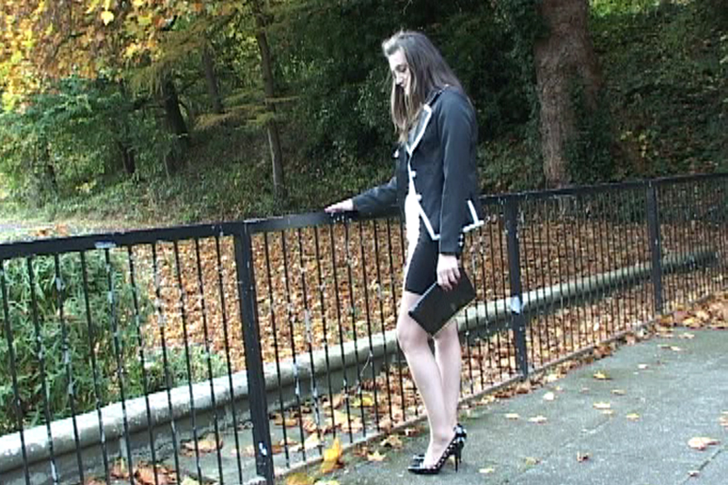  office girl in heels